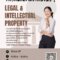 ขอเชิญชวนน้อง ๆ นักศึกษา เข้าร่วมการอบรมเชิงปฏิบัติการ Legal & Intellectual Property